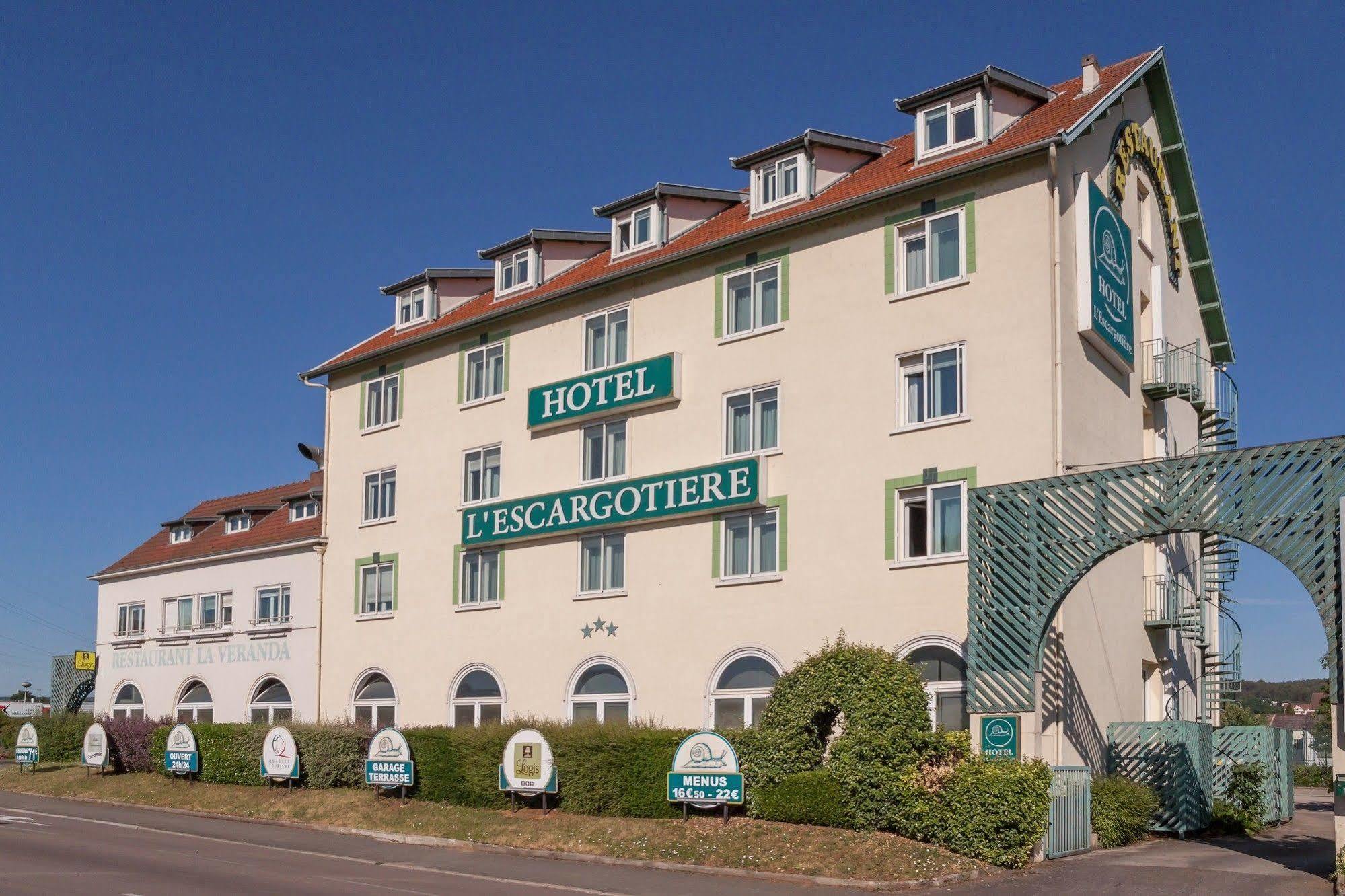 Logis Hotel L'Escargotiere Dijon Sud - Chenôve Eksteriør billede